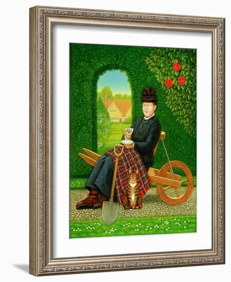 Gertrude Jekyll (1843-1932) the Queen of Spades, 1996-Frances Broomfield-Framed Giclee Print