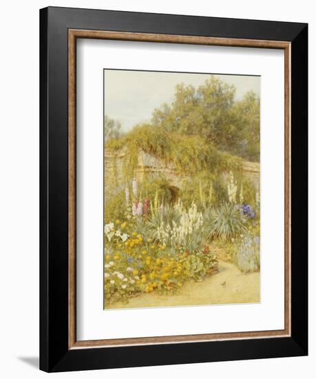 Gertrude Jekyll's Garden, Munstead Wood-Helen Allingham-Framed Premium Giclee Print