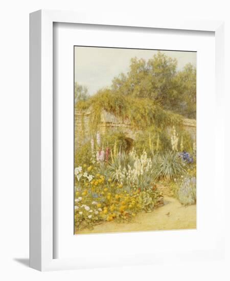 Gertrude Jekyll's Garden, Munstead Wood-Helen Allingham-Framed Premium Giclee Print