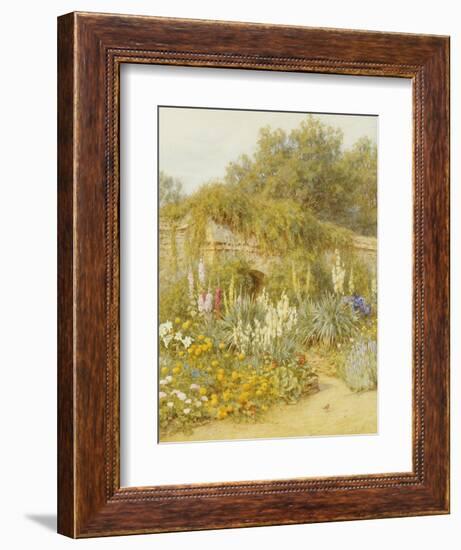 Gertrude Jekyll's Garden, Munstead Wood-Helen Allingham-Framed Giclee Print