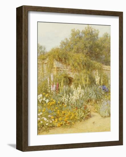 Gertrude Jekyll's Garden, Munstead Wood-Helen Allingham-Framed Giclee Print