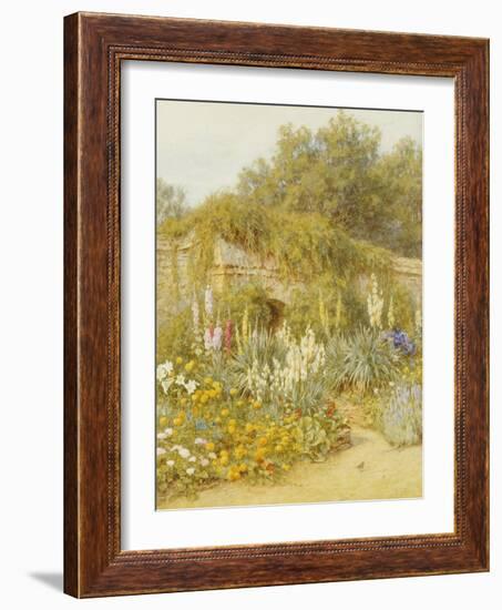 Gertrude Jekyll's Garden, Munstead Wood-Helen Allingham-Framed Giclee Print