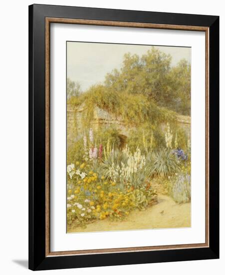 Gertrude Jekyll's Garden, Munstead Wood-Helen Allingham-Framed Giclee Print