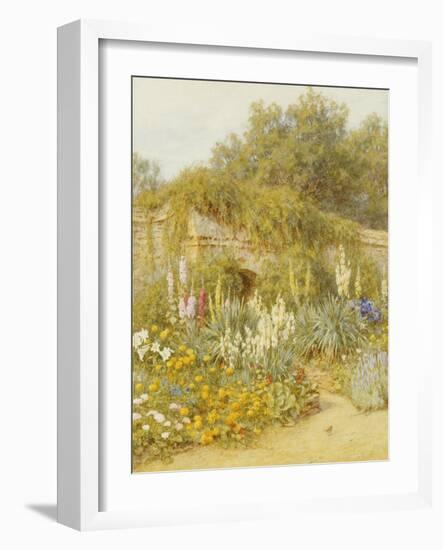 Gertrude Jekyll's Garden, Munstead Wood-Helen Allingham-Framed Giclee Print