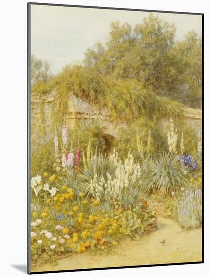 Gertrude Jekyll's Garden, Munstead Wood-Helen Allingham-Mounted Giclee Print