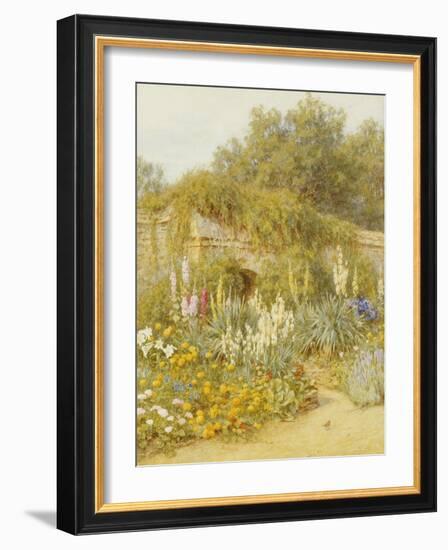 Gertrude Jekyll's Garden, Munstead Wood-Helen Allingham-Framed Giclee Print