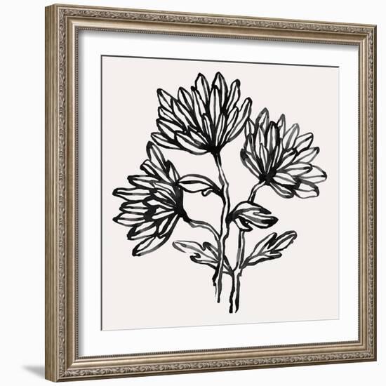 Gestural Blooms II-Emma Scarvey-Framed Art Print