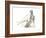 Gestural Figure Study II-Ethan Harper-Framed Art Print