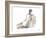 Gestural Figure Study III-Ethan Harper-Framed Art Print