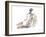 Gestural Figure Study III-Ethan Harper-Framed Art Print