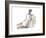 Gestural Figure Study III-Ethan Harper-Framed Art Print