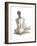 Gestural Figure Study IV-Ethan Harper-Framed Art Print