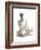 Gestural Figure Study IV-Ethan Harper-Framed Art Print