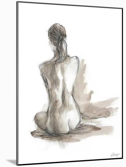 Gestural Figure Study IV-Ethan Harper-Mounted Art Print