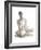 Gestural Figure Study IV-Ethan Harper-Framed Art Print