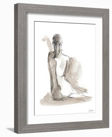 Gestural Figure Study V-Ethan Harper-Framed Art Print