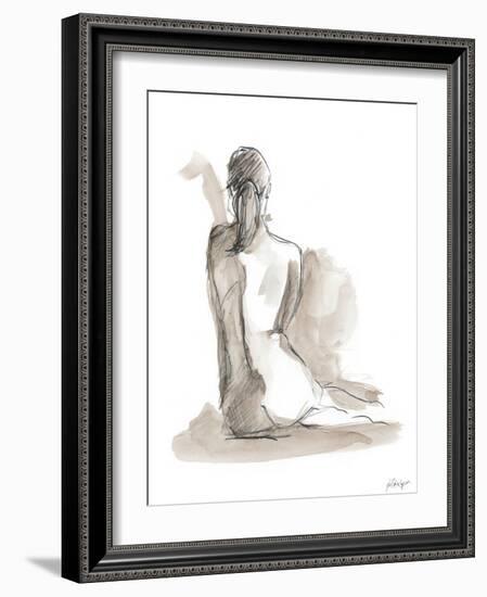 Gestural Figure Study V-Ethan Harper-Framed Art Print