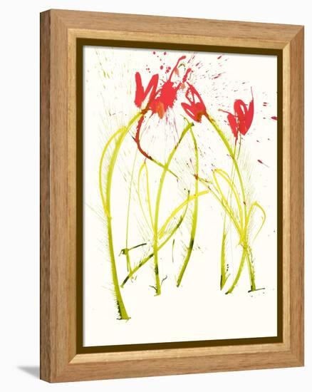 Gestural Florals 5-Paul Ngo-Framed Premier Image Canvas