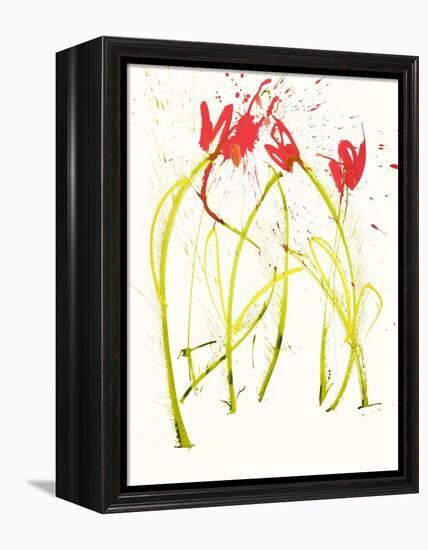 Gestural Florals 5-Paul Ngo-Framed Premier Image Canvas