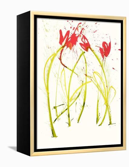 Gestural Florals 5-Paul Ngo-Framed Premier Image Canvas