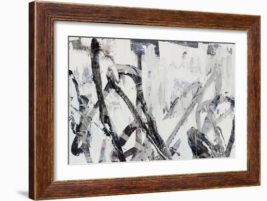 Gestural I-PI Studio-Framed Art Print