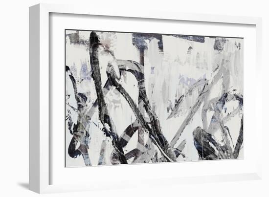 Gestural I-PI Studio-Framed Art Print