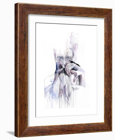 Gestures-Agnes Cecile-Framed Premium Giclee Print