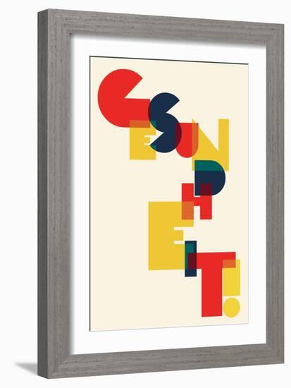 Gesundheit-null-Framed Giclee Print