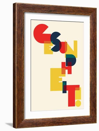 Gesundheit-null-Framed Giclee Print