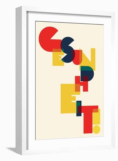 Gesundheit-null-Framed Giclee Print