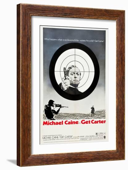 Get Carter-null-Framed Art Print