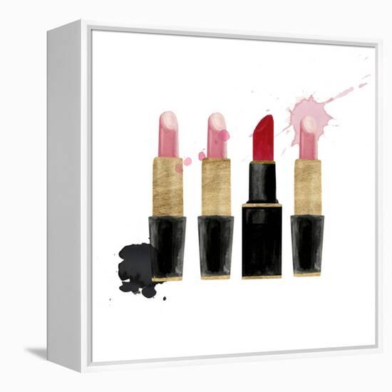 Get Glam III-Victoria Borges-Framed Stretched Canvas