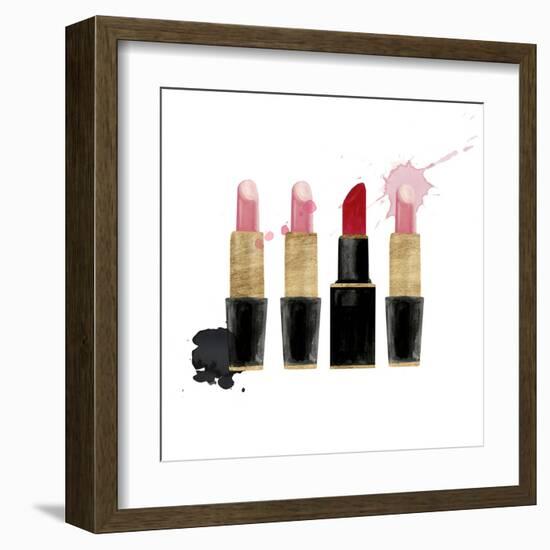 Get Glam III-Victoria Borges-Framed Art Print