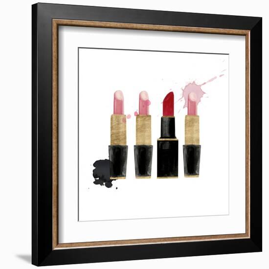 Get Glam III-Victoria Borges-Framed Art Print