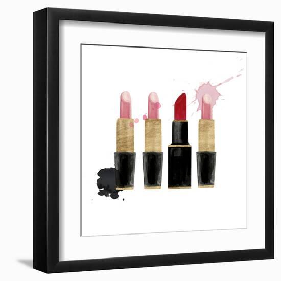 Get Glam III-Victoria Borges-Framed Art Print