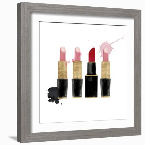 Get Glam III-Victoria Borges-Framed Art Print