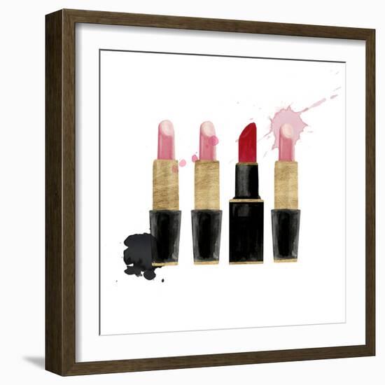 Get Glam III-Victoria Borges-Framed Art Print