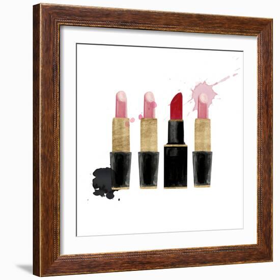 Get Glam III-Victoria Borges-Framed Art Print