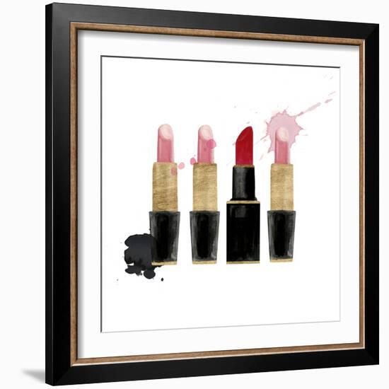 Get Glam III-Victoria Borges-Framed Art Print