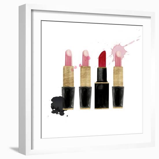 Get Glam III-Victoria Borges-Framed Art Print