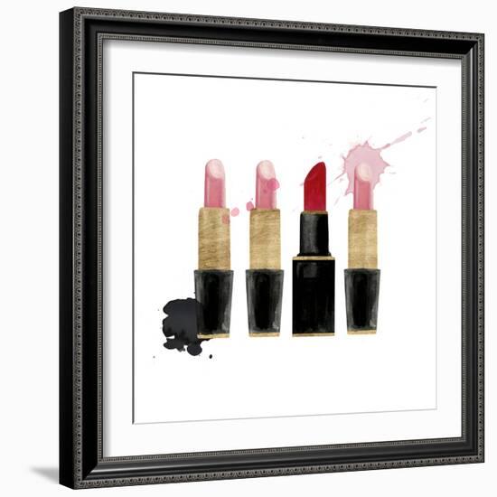 Get Glam III-Victoria Borges-Framed Art Print