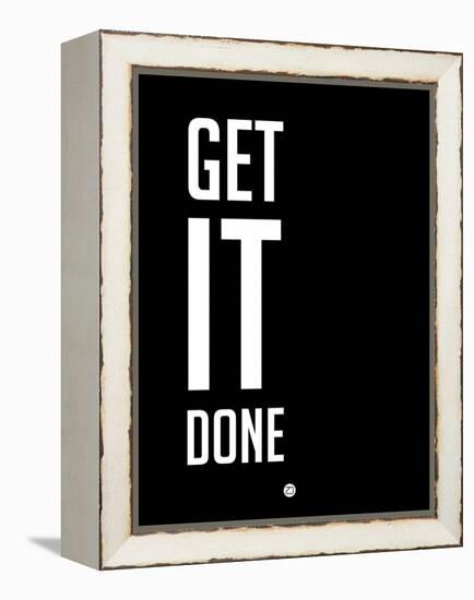 Get it Done Black-NaxArt-Framed Stretched Canvas