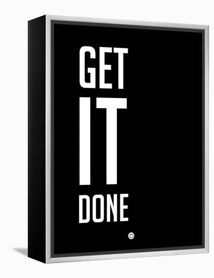 Get it Done Black-NaxArt-Framed Stretched Canvas