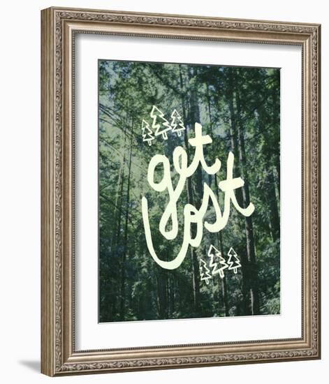 Get Lost Muir Woods-Leah Flores-Framed Giclee Print