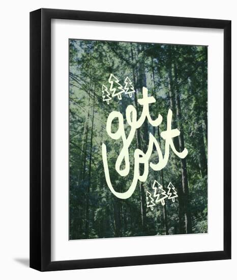 Get Lost Muir Woods-Leah Flores-Framed Giclee Print