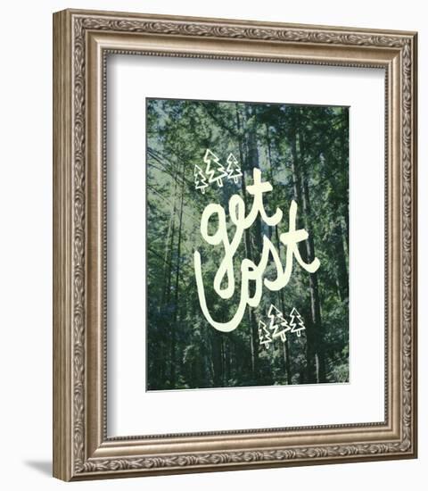 Get Lost Muir Woods-Leah Flores-Framed Art Print