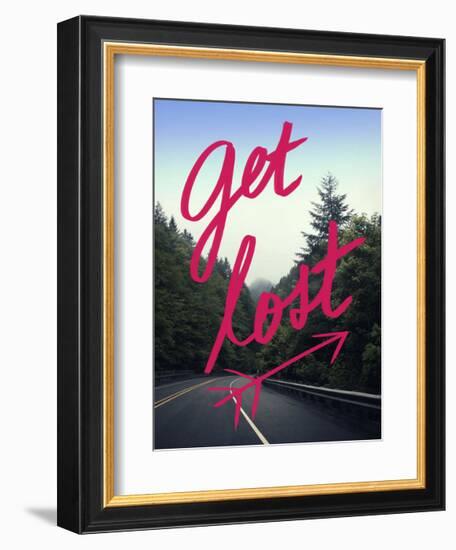 Get Lost-Leah Flores-Framed Giclee Print
