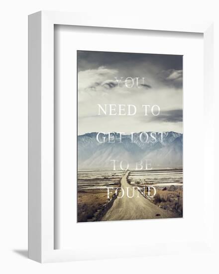 Get Lost-Design Fabrikken-Framed Premium Giclee Print