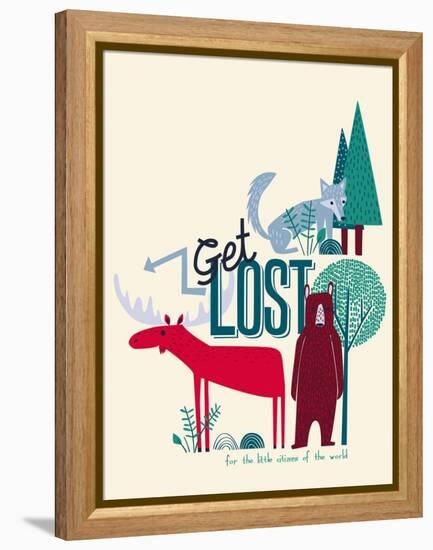 Get Lost-null-Framed Premier Image Canvas