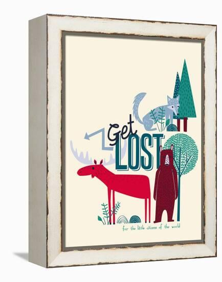 Get Lost-null-Framed Premier Image Canvas